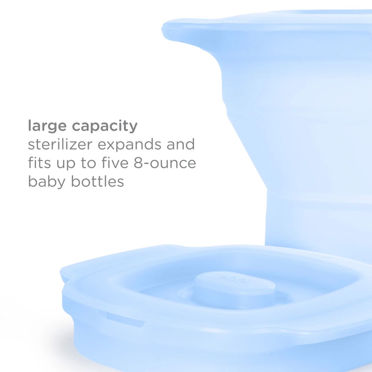 Ubbi 3-in-1 Collapsible Microwave Sterilizer - Large Capacity Sterilization
